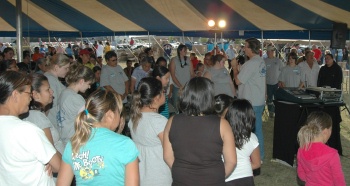 One of the many precious altar calls!