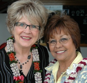 Gloria with Kathy Stalcup