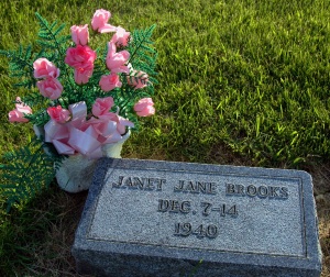 my sister's tombstone