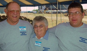 Harold, Rita and Joel Sporrer....wonderful servants of God!