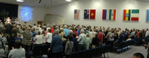 The service at Celebration in Mesa