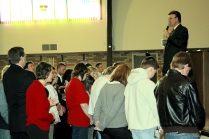 Minot altar call