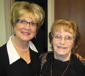 Noralyn Baker with Gloria