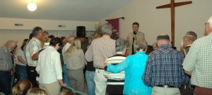 The altar call in Townsend, MT