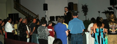 Waterloo, IA altar call