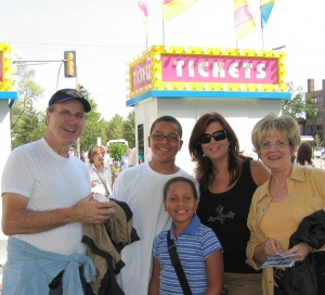 Our family tradition---enjoying the Minnesota State Fair