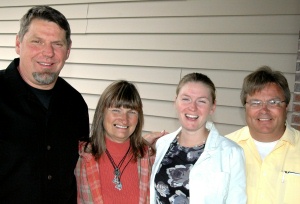 Randy & Juli Huber with family