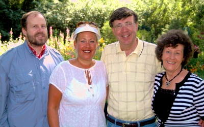 It was fun to have family at our rally...Brad, Sandra, Jack, Angie Brooks