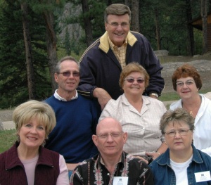 The Sisseton group that attended the Seniors Retreat.