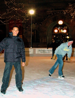 Dante' doing a birthday skate!