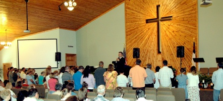 The altar call at Wadena, MN